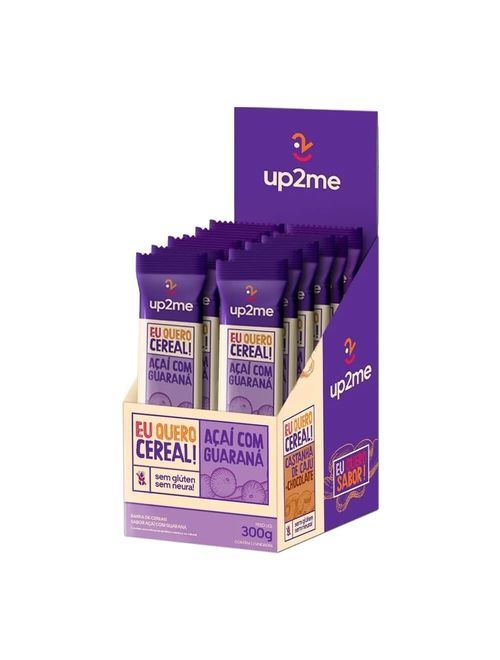 Barra de Cereal Açaí com Guaraná c/12 - Up2me