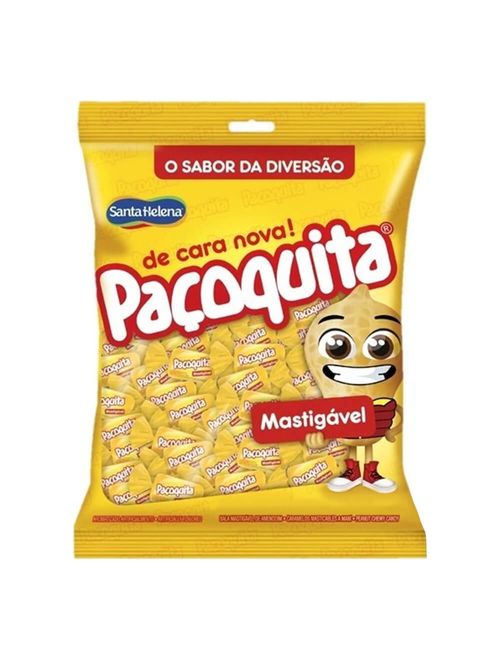 Bala Mastigável Paçoquita 600g - Santa Helena