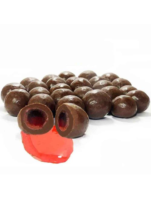 Gotinhas Chocolate com Licor de Cereja Dragees 150g - Borussia
