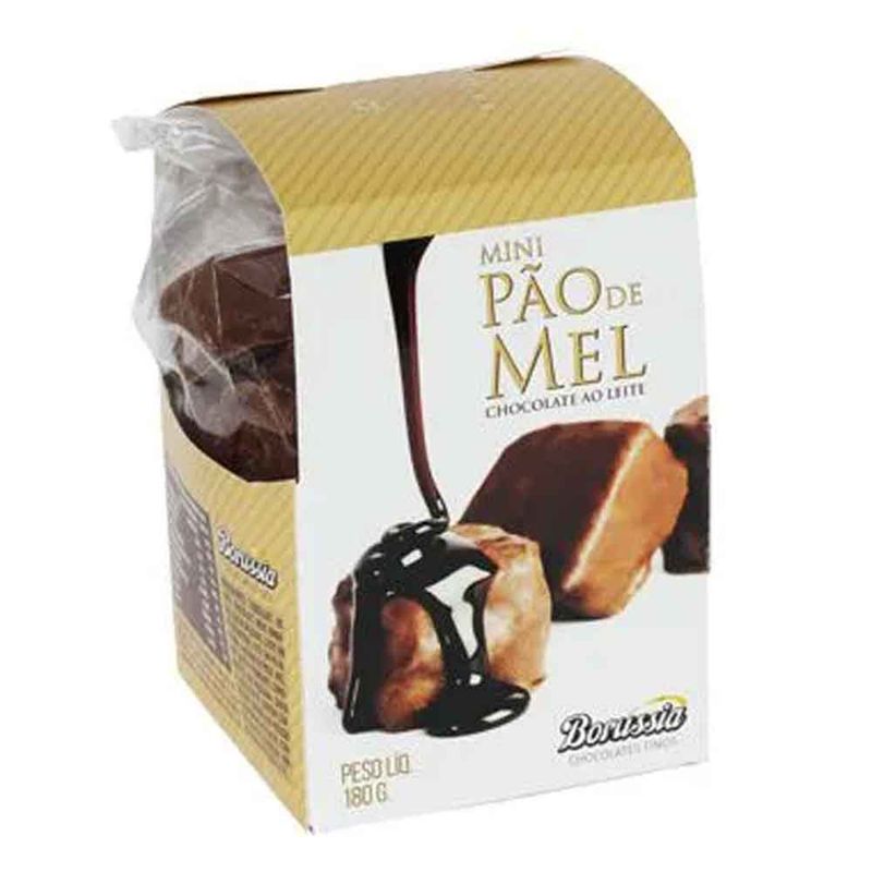 Mini Pão de Mel  Cobertura Chocolate