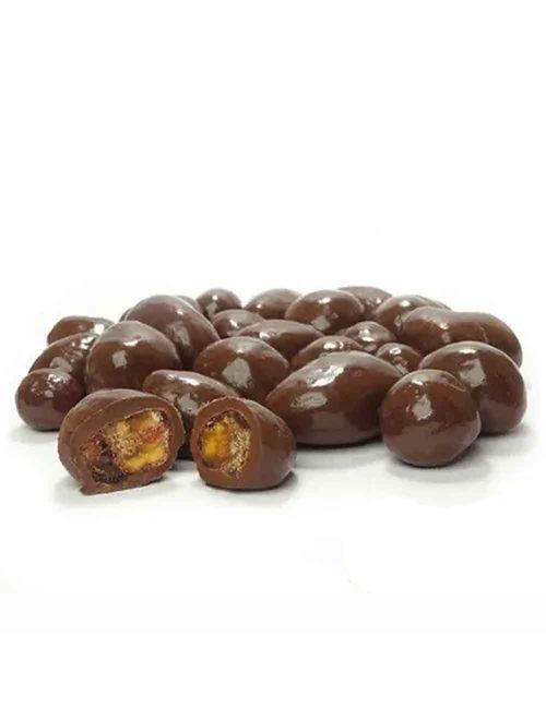 Confeitos de Banana com Chocolate ao Leite Dragees 150g - Borussia