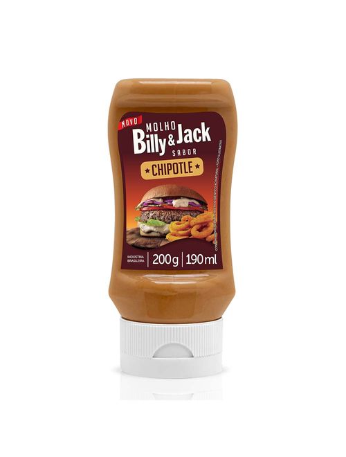 Molho Sabor Chipotle 200g - Billy & Jack
