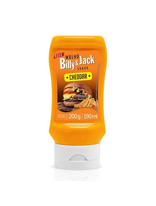 Molho Sabor Cheddar 200g - Billy & Jack
