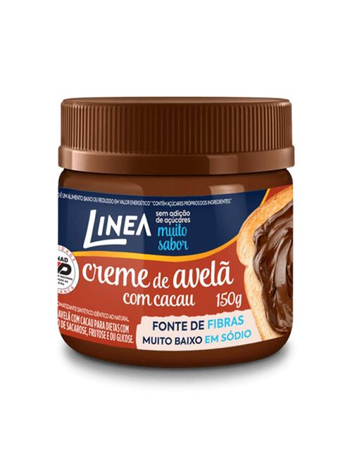 Creme de Avelã com Cacau Diet 150g - Linea