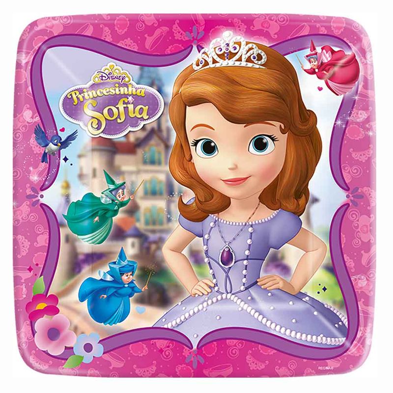 Princesa-Sofia-Baby-Prato-Quadrado-c-12---Regina