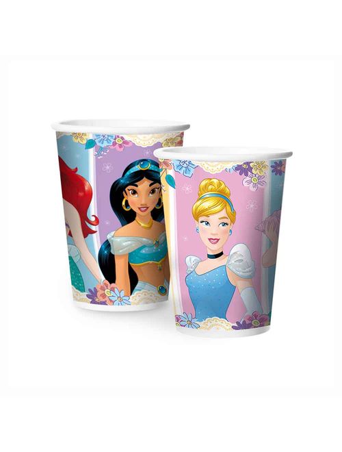 Jardim das Princesas Disney Copo Papel 180ml c/12 - Regina