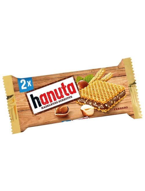 Wafer com Creme de Avelãs Hanuta 44g - Ferrero