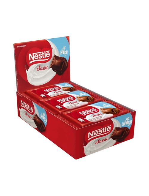 Tablete de Chocolate Ao Leite Classic 25g c/22 - Nestlé