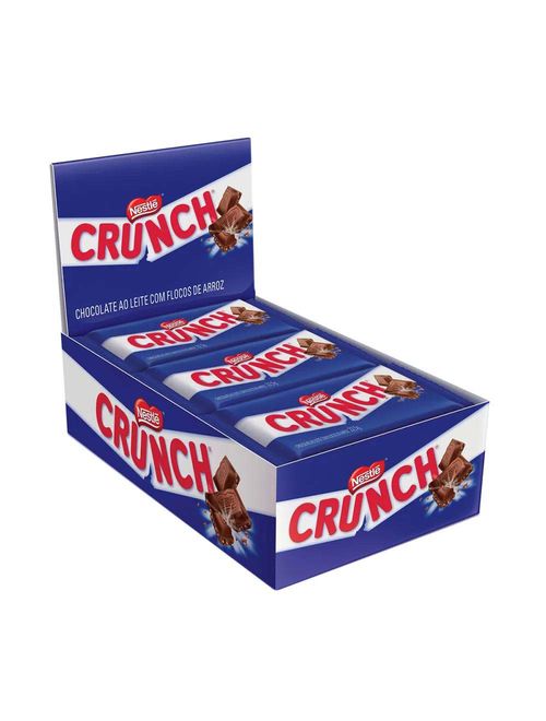 Tablete de Chocolate Crunch 22,5g c/22 - Nestlé