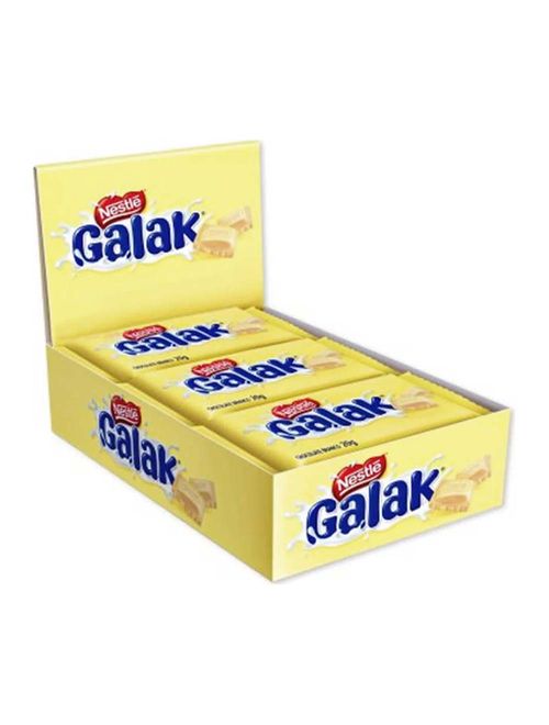 Tablete de Chocolate Branco Galak 25g c/22 - Nestlé