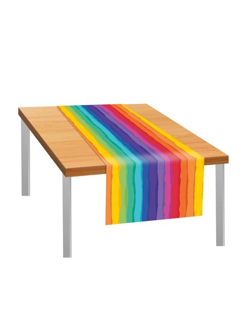 Arco-Íris Trilho de Mesa Tecido 40cm x 2m - Regina