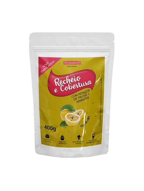 Recheio e Cobertura de Frutas Maracujá 400g - Di Caramella