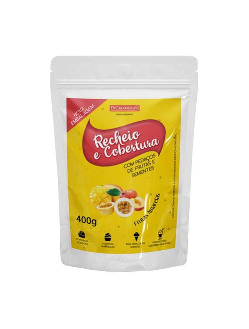 Recheio e Cobertura Frutas Amarelas 400g - Di Caramella