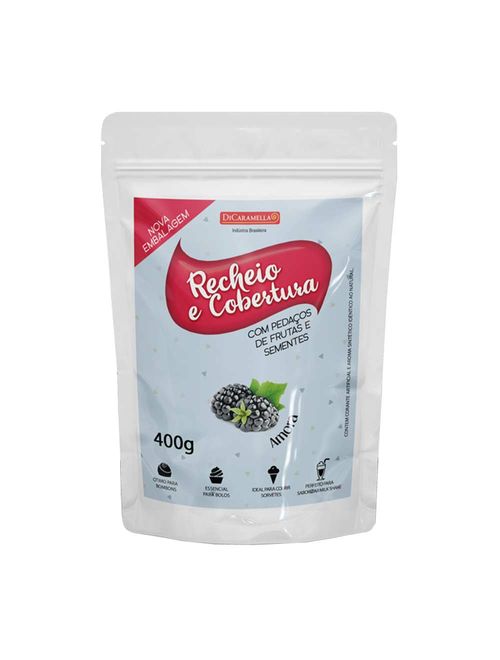 Recheio e Cobertura de Frutas Amora 400g - Di Caramella
