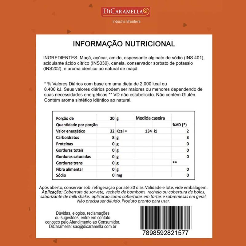 Recheio-e-Cobertura-de-Frutas-Maca-e-Canela-400g---Di-Caramella