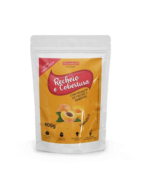Recheio e Cobertura de Frutas Damasco 400g - Di Caramella