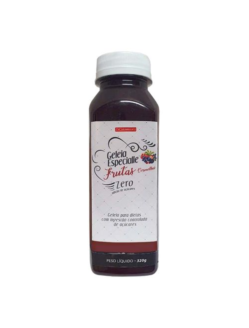 Geléria Zero Açúcar Frutas Vermelhas 320g - Di Caramella