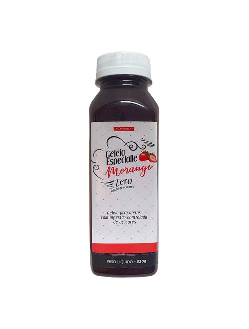 Geléia Zero Açúcar Morango 320g - Di Caramella