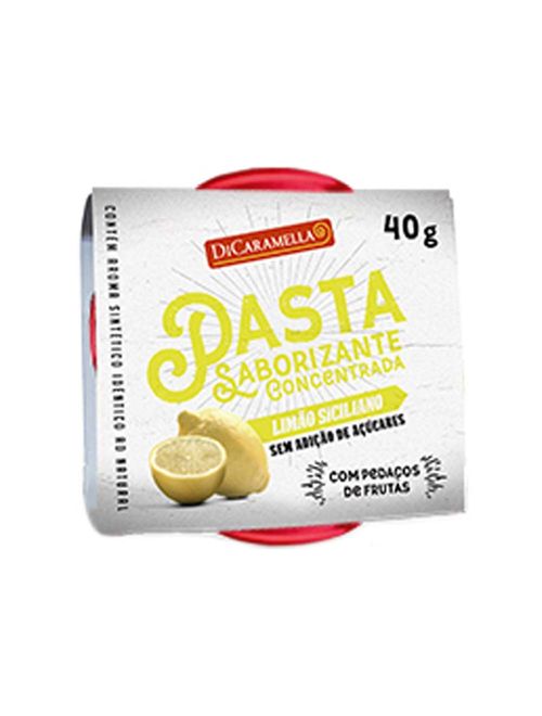 Pasta Saborizante Concentrada Limão Siciliano 40g - Di Caramella
