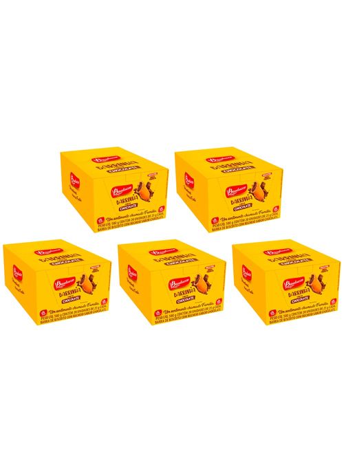 Kit 5 Barrinhas Chocolate c/20 - Bauducco