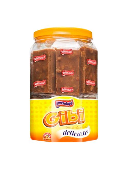 Doce de Amendoim Paçoquinha Gibi Embrulhado c/20 - Amendupã