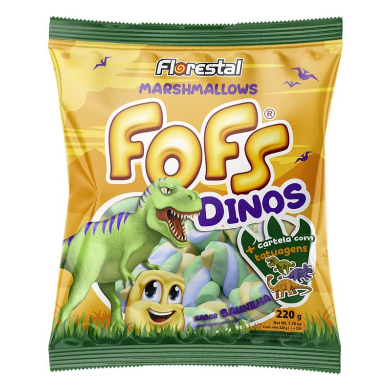Marshmallow-Fofs-Torcao-Dinos-220g---Florestal