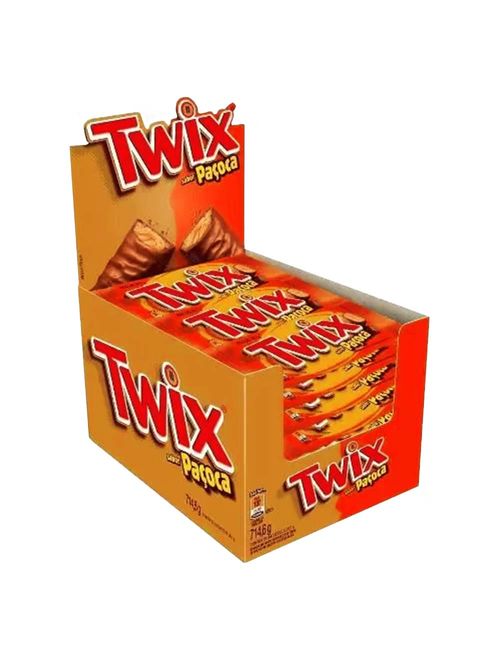 Chocolate Twix Sabor Paçoca c/18 - Mars