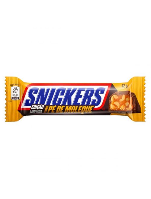 Chocolate Snickers Pé de Moleque 42g - Mars