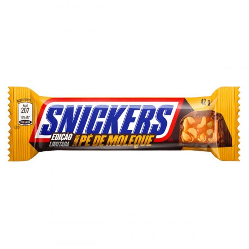 SNICKERS 42G PE DE MOLEQUE - SNICKERS 42G PE DE MOLEQUE - MARS