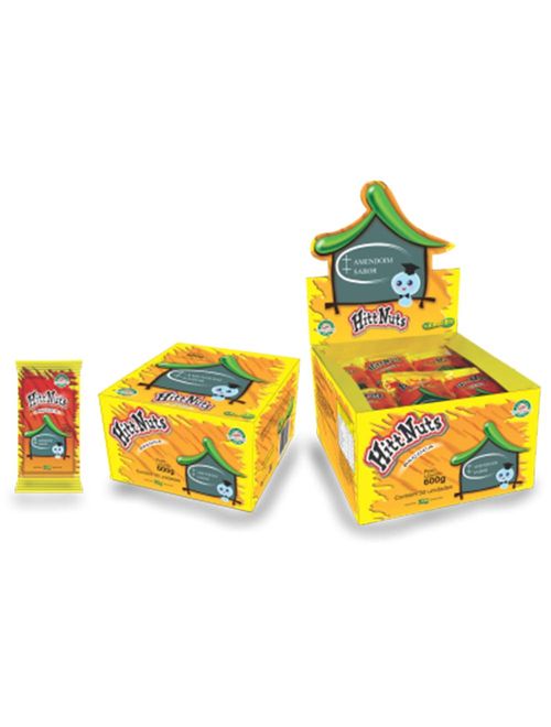 Paçoca Quadrada c/30 - Hittnuts
