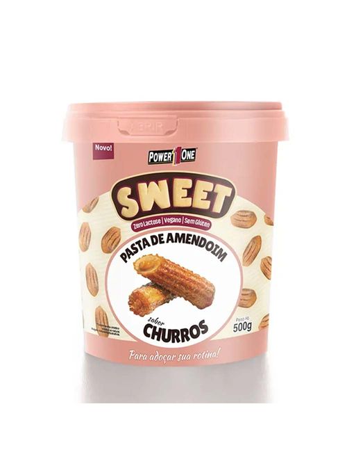 Pasta de Amendoim Sweet Churros Zero Lactose 500g - Power One