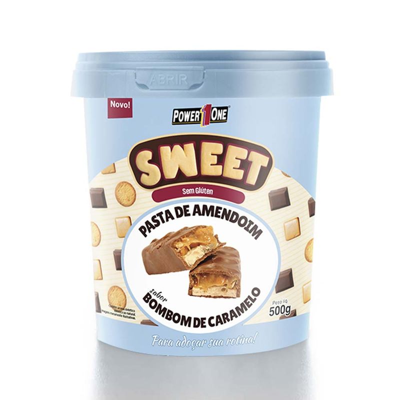 Pasta-de-Amendoim-Sweet-Bombom-de-Caramelo-500g---Power-One