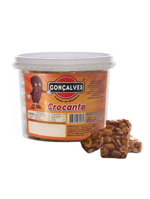 Mini Crocante 350g - Gonçalves