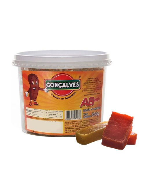 Mini Doce AB Misto 550g - Gonçalves