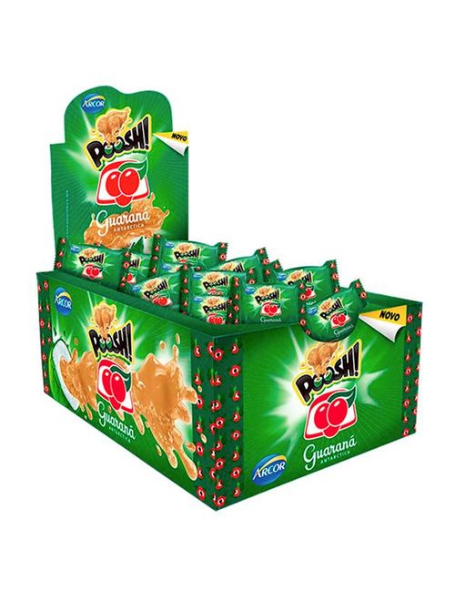 Chiclete Poosh Guaraná Antarctica c/40 - Arcor