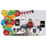 Now-United-Kit-Festa-So-um-Bolinho-86-Pecas---Festcolor