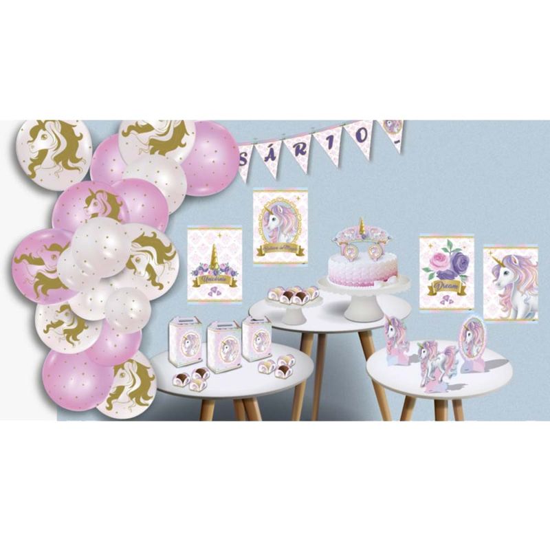 Unicornio-Kit-Festa-So-um-Bolinho-89-Pecas---Festcolor
