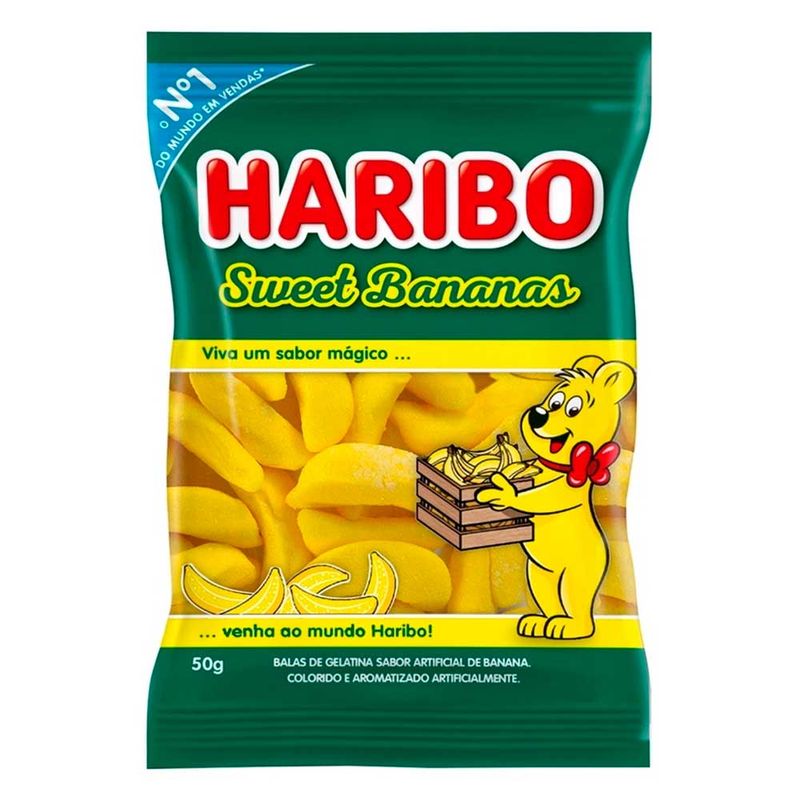 Bala-de-Gelatina-Sweet-Bananas-50g---Haribo