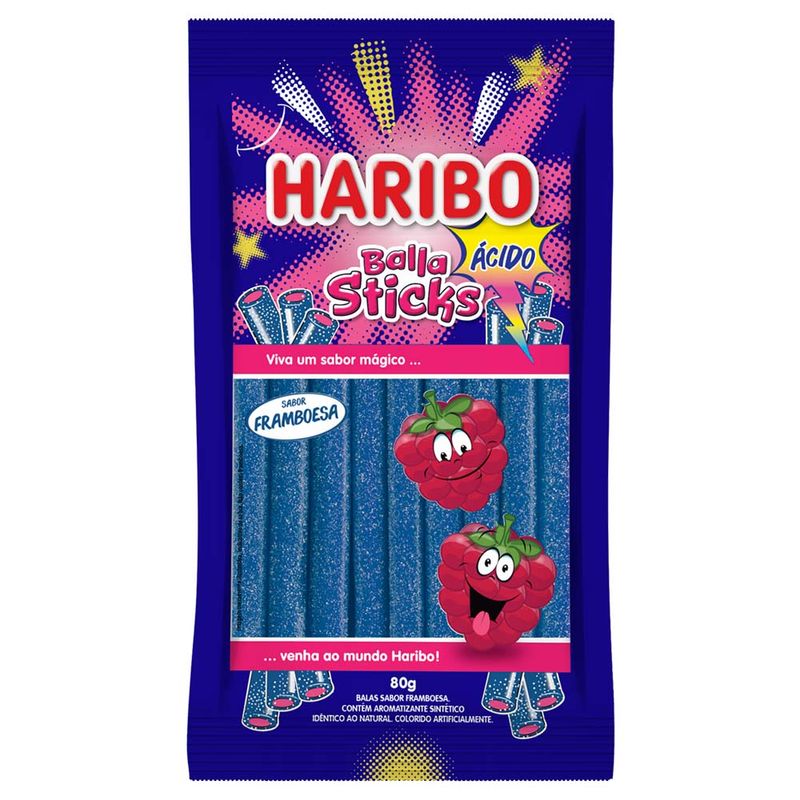 Bala-de-Gelatina-Sticks-Framboesa-Acido-80g---Haribo