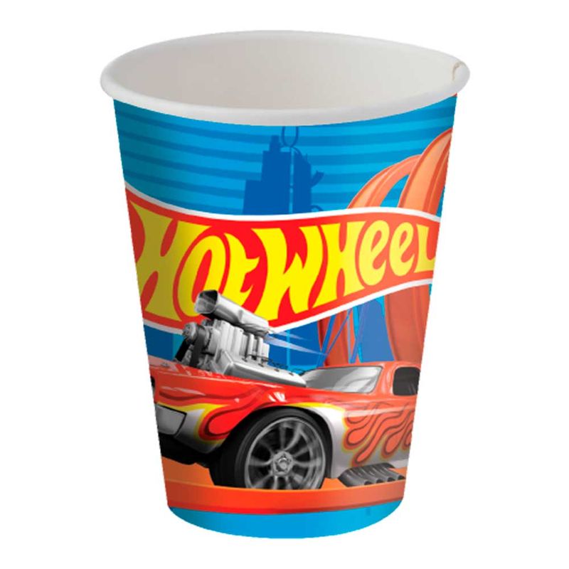 Hot-Wheels-Copo-de-Papel-c-8---Festcolor