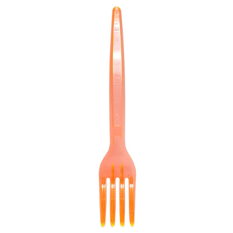 Garfo-Sobremesa-Laranja-Glass-c-50---Plastilania