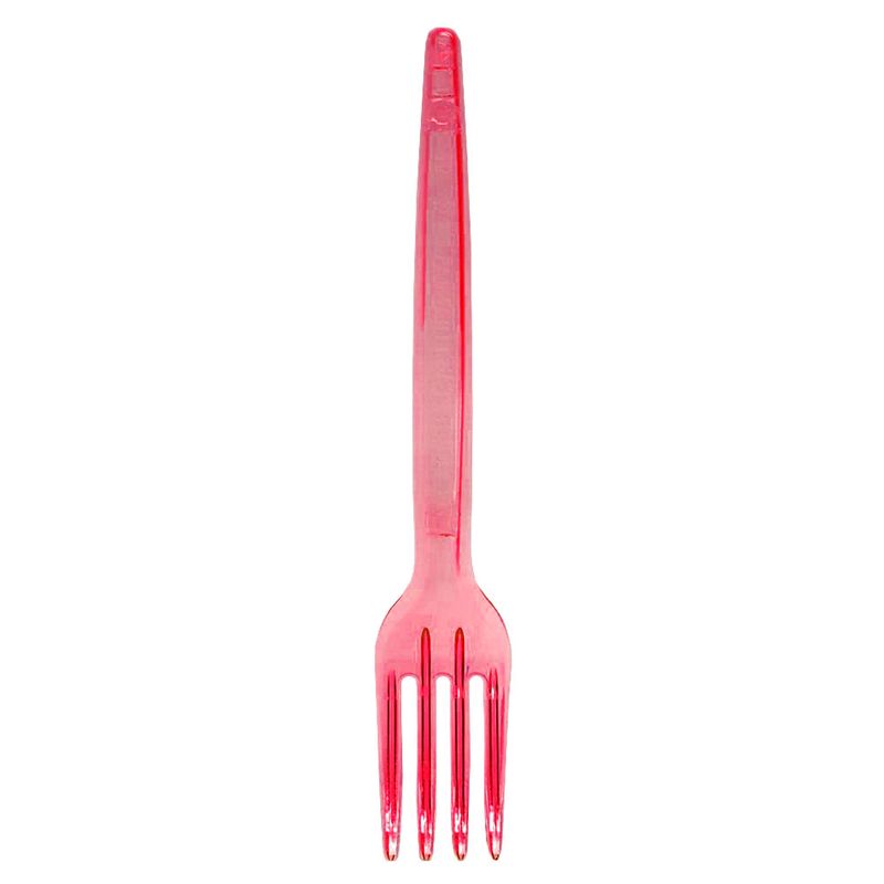 Garfo-Sobremesa-Vermelho-Glass-c-50---Plastilania