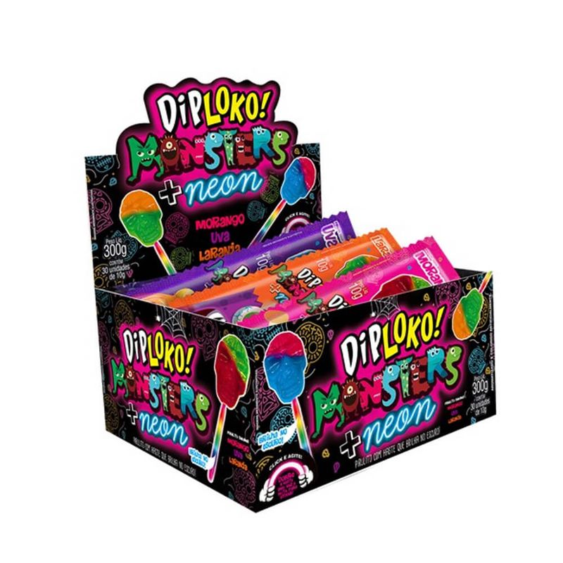 Pirulito-Dip-Loko-Monster-Caveira-Neon-Sortido-c-30---Danilla