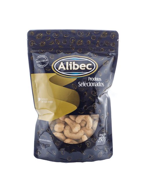 Castanha de Caju Torrada e Salgada 250g - Alibec