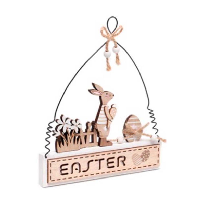 Placa-Decorativa-para-Pendurar-Coelho-Easter-Un---Cromus