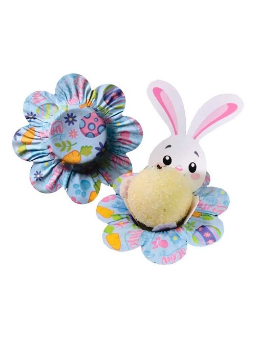 Forminha Decorativa para Doces Páscoa Coelho Sweet Flower c/30 - Piffer