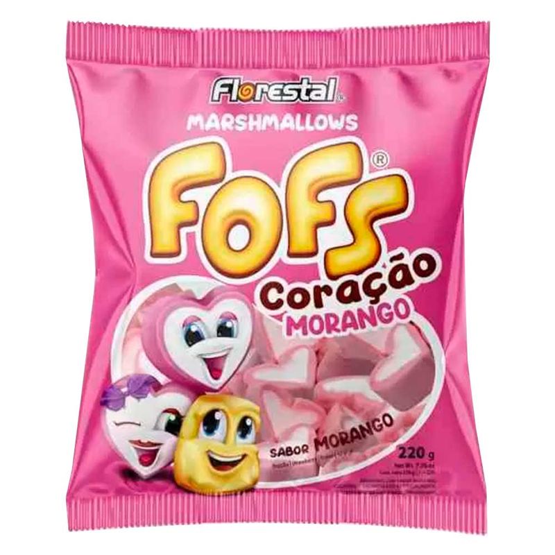 Marshmallow-Fofs-Coracao-Rosa-Morango-220g---Florestal