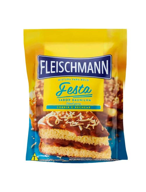 Mistura para Bolo Festa 390g - Fleischmann