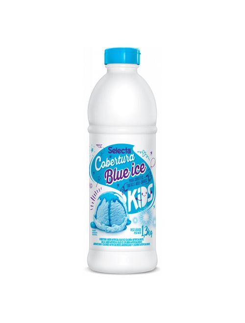 Cobertura para Sorvete Kids Blue Ice 1,3kg - Selecta