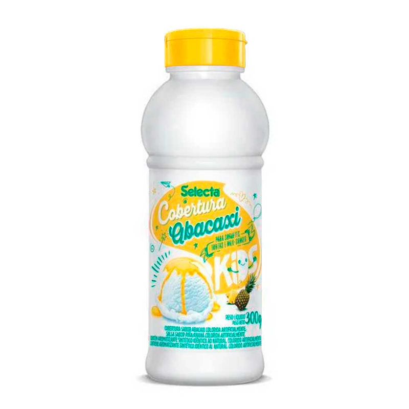 Cobertura-para-Sorvete-Kids-Abacaxi-300g---Selecta-